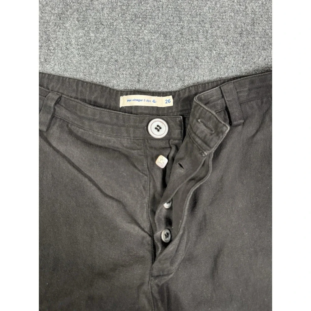 Industry Of All Nations IRON VINEGAR 8 Dips Button Fly Pants‎ SZ 26(W28×L26)